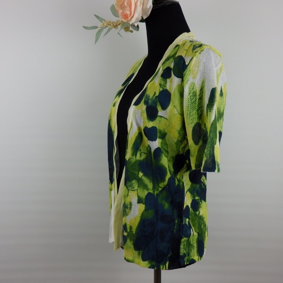 Jones New York Petite Collection open cardigan PL - Picture 3 of 7